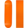 Moose Skateboard Deck Blank Neon Orange 7.75" Orange Grip