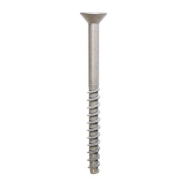 Simpson Strong Tie TTN2W25234PFC8 Titen 1/4" x 2-3/4" White Phillips Flat Head Concrete and Masonry Screw (8 per Clamshell)