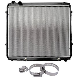 SCITOO fit 8MM-10MM,30MM-50MM Hose Clamp and fit 2321 Radiator Fit 2004-2008 for Subaru for Forester 2.5L 2002-2005 for Subaru for Impreza 2.0L 2002-2007 for Subaru for Impreza 2.5L