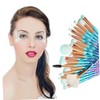Minkissy 20pcs Design Handle Beauty Accessories Set Gradient Makeup Brushes