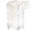 Vanity Storage Organizer Makeup Cotton Transparent Storage Case