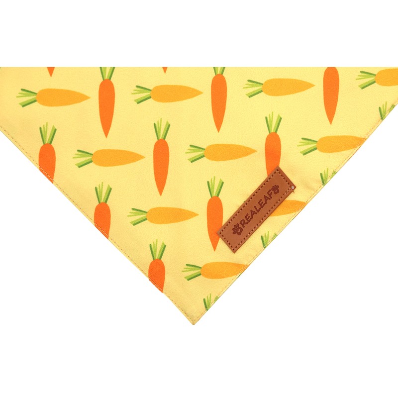 Realeaf Easter Dog Bandanas 2 Pack, Triangle Reversible Pet Scarf