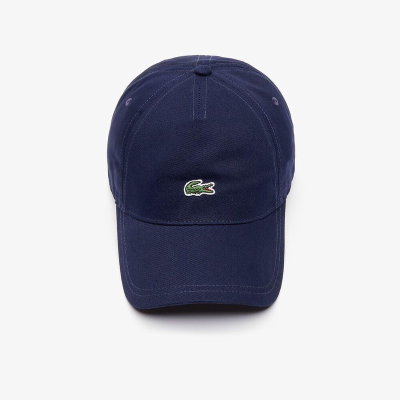 Lacoste Men's Centre Croc Cap, Navy, One Size