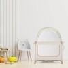 L RUNNZER Pack N Play Tent, Baby Crib Tent to