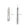 ABMRO Sterile Disposable Scalpel Blades No.10 with Scalpel Handle Suitable