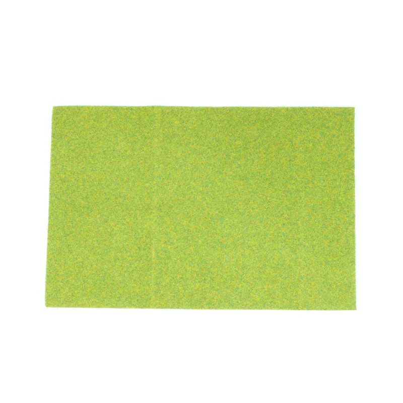 Tiardey (5pcs,20x30cm,Model Grass Mat,Model Railway Scenery Model Nylon Flocking Turf