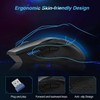 TECKNET Wireless Gaming Mouse 2.4G Optical USB Computer Mice, 8