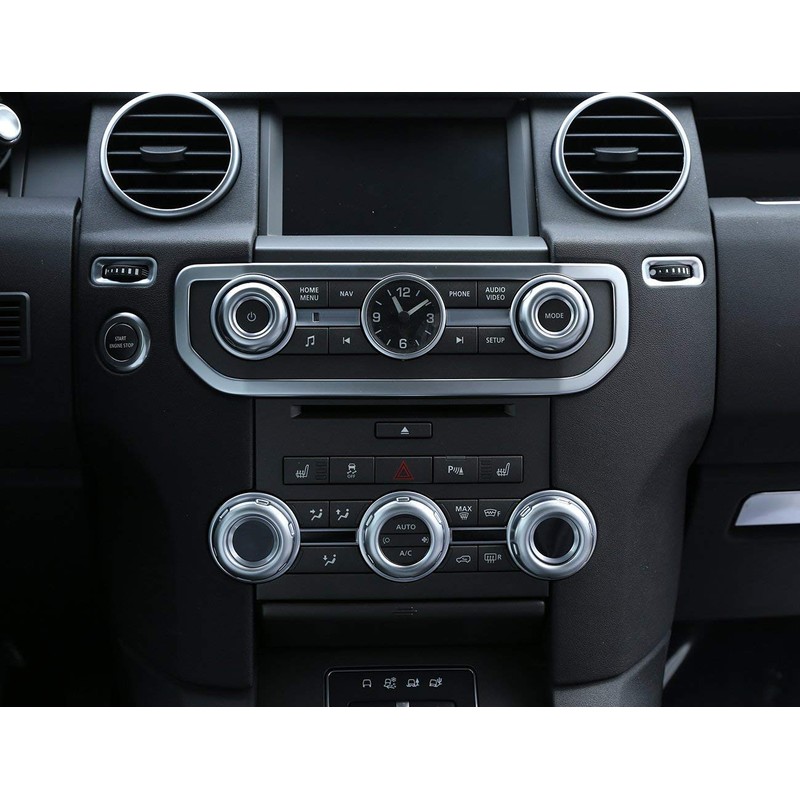 TongSheng 5pcs Chrome Volume and Air Conditioning Knobs Trim for