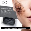 (3 Piezas) Jabón De Carbón Activado De 100 Gramos