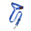 Dog Seat Belt,Headrest Dog Seatbelt Tether, Pet Seat Belt for Car, Seatbelt for Dog in Car, Dog Seat Belt for Car, Dog Car Seat- Puppy (﻿Blue, One Size)