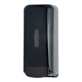 Draco Manual Soap Dispenser for Bathroom, Kitchen & Office | 1000mL Refillable Lotion & Foam Hand Soap Dispenser | Wall Mount Soap Dispenser for Commercial Use | Foaming Hand Soap Dispenser - Black