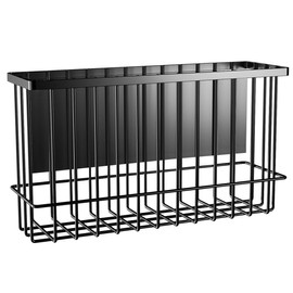 QINGQIU ラップホルダー マグネット ラップスタンド おしゃれ ブラック 冷蔵庫 磁石 キッチン アルミホイル クッキングシート ラップ収納