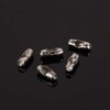 Tiparts 30 Feet Stainless Steel Ball Chains Necklace with 20pcs