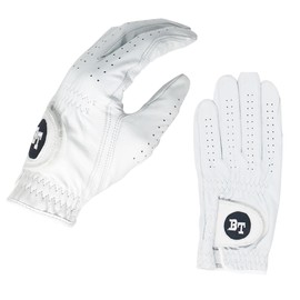 [22 cm, right] BLUE TEE GOLF Genuine Genuine Leather Gloves with Soft Sheep, Standard Golf Gloves, Blue Tee Golf