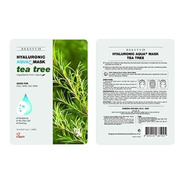 BEAUTY29 Hyaluronic Aqua Plus Essence Full Face Facial Sheet Mask (Tea Tree)