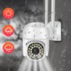 Wireless Camera 2.4G WiFi 2MP 1080P Night Vision Motion Detection