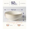 getstar Large Serving Bowls (9.5 inch & 92 fl oz),