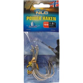 Behr Norwegen Power Angelhaken Silber 10