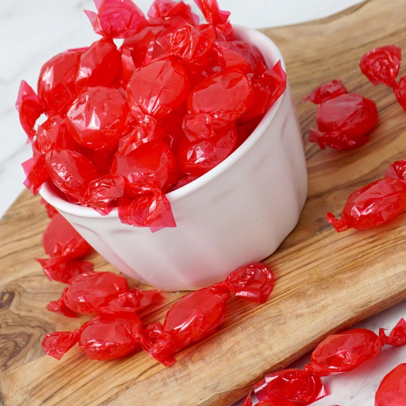 Arcor Cinnamon Discs Hard Candy, 1 Pound Bulk Candy (Approx.