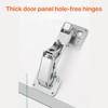 Ulsam 2pcs Soft Close Cabinet Hinges, 170 Degree Concealed Cupboard