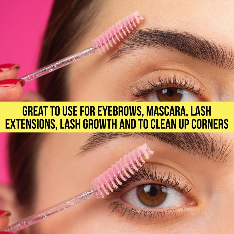 Forever 21 Brow Brushes - 50pc Glitter Handle Brow Brush