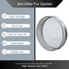 Garden Soil Sifter -10" Sifting Pan-Sieve for Sand Rocks Dirt