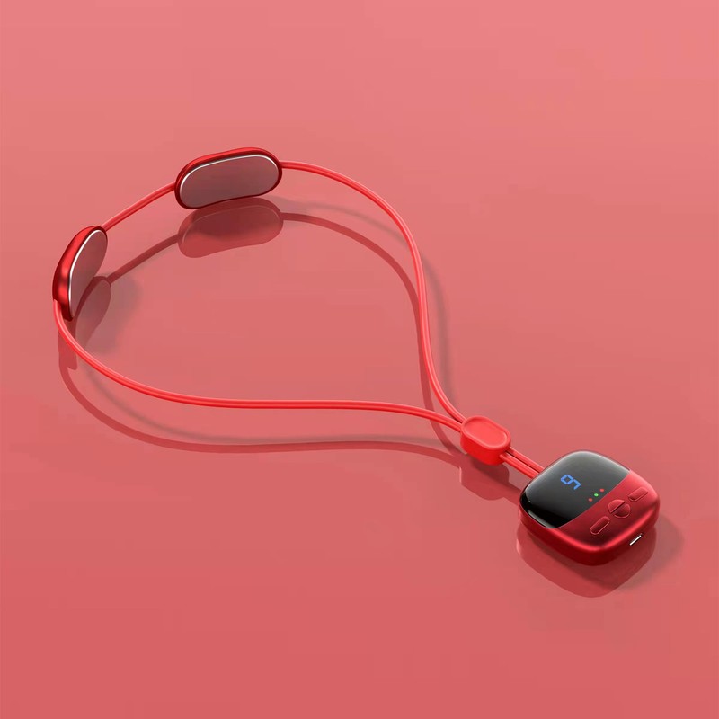 Mini Necklace Neck Massager 4 Modes 9 Strength 3 Gears