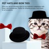 HOKABLE 2pcs Guinea Pig Clothes Small Animal Bow Tie Pet