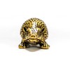 DMtse Brass Mini Adorable Animal Hedgehog Decor Statue Figurines for