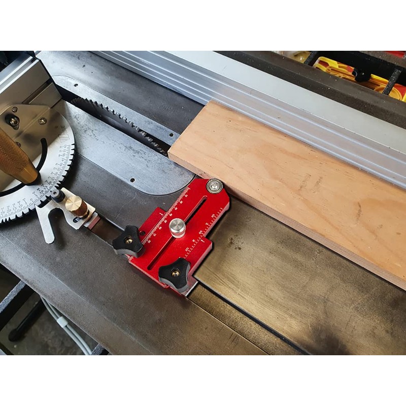 Extended Thin Rip Jig Table Saw Jig Guide for Repeat