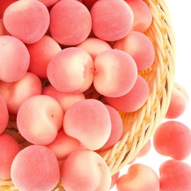 Gresorth 30pcs Mini Artificial Peach Decoration Fake Fruit Home Party Christmas DIY Material - 3.5 cm