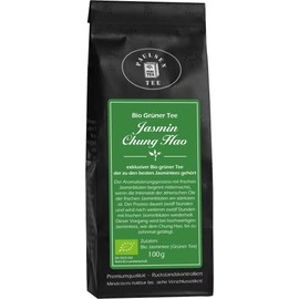 Organic Jasmine Chung Hao 100 g Paulsen Tea Green Tea Residue Contoured & Certified
