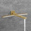 DEOLER Folding Tub Spout, 180° Swivel Wall Mounted Bathtub Tub