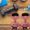 Lifting Straps Padded Grip Figure 8 Wrist Straps Weight Heavy
