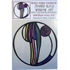 Winged Heart presented by Celtic Glass Designs Static Window Cling