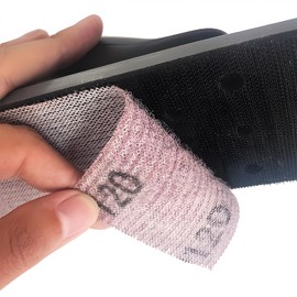 Mesh Sandpaper, 25Pcs Sanding Sheets 70 x 198 mm Sand Paper 80 100 150 240 400 Assort Grit Sandpaper Set for Car Wood Furniture Floor Sanding Orbital Sander