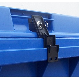 Waste Container Closure, 660 - 1100 Litres, for Weber, Flat Lid, GS