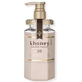 &honey Deep Moist Hair Treatment Step2.0 (Moist Coat) Pump 445 g - Lavender Honey Scent (Green Tea Set)
