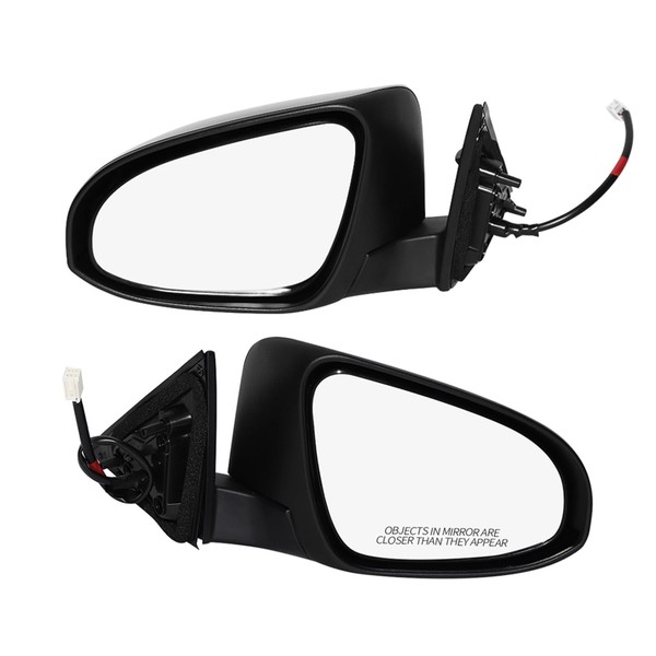 PM Auto Driver & Passenger Side Mirrors, Left-Right Power Non-Heated