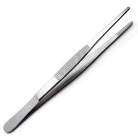 Dressing Thumb Forceps 6 Inch Tissue Tweezer 2cm Serrated Tip Stainless Steel Superior Instruments
