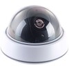 VisorTech Dummy Camera: Dome Surveillance Camera with Transparent Dome and