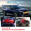 Teguangmei 4PCS Front Grill Lights Compatible with Toyota RAV4 2020
