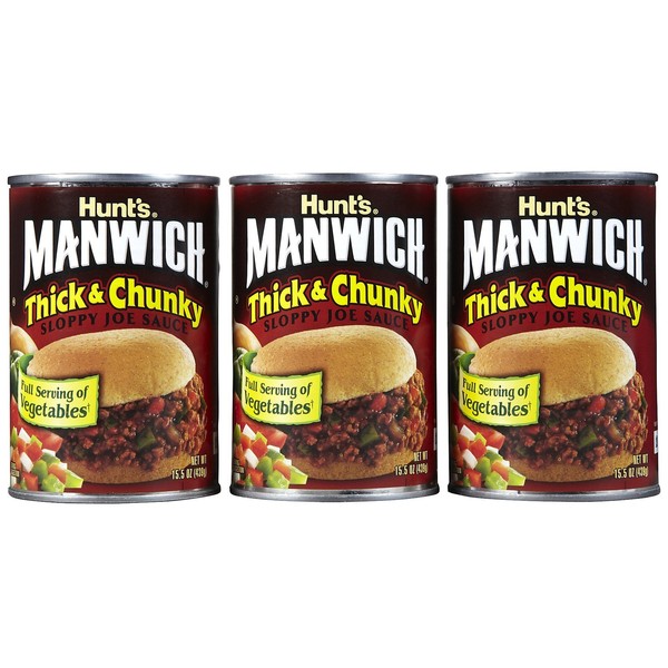 Hunt's Manwich Thick & Chunky Sloppy Joe Sauce - 15.5
