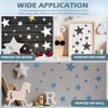 8 Pieces Star Template Reusable Plastic Stencils 5 Point Star