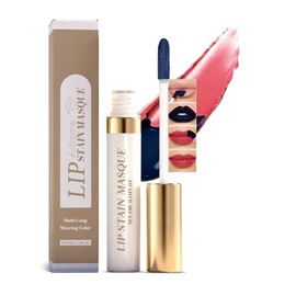 Tinte labial para despegar y limpiar, tinte de labios impermeable de larga duración, a prueba de manchas, resistente a la transferencia, acabado fácil