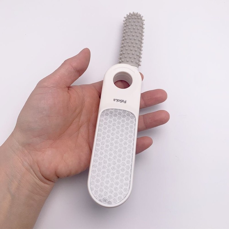 내꺼득템 Shower Foot Exfoliating Brush - Foot Scrub for Dead