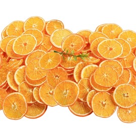 KachiKachi Dried Orange Slices | No Sugar Added | Family Pack | Orange Wheels | Dehydrated Dried Fruit for Cocktails/Cakes/Crafts/Potpourri/Candle Making (17.6oz | 500g)
