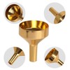 Pack of 4 Aluminium Funnels, Mini Funnels, Dosing Tools, Multifunctional