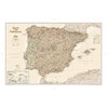 National Geographic Maps: Spain and Portugal Executive Wall Map -