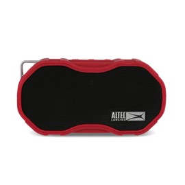 Altec Lansing Baby Boom XL - Waterproof Bluetooth Speaker, Wireless & Portable Speaker for Travel & Outdoor Use, Deep Bass & Loud Sound, 1 Pack, Red